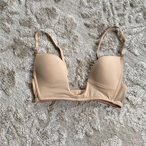 Low cut Nude bra 34B New